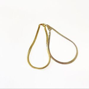 Gold and Silver Tone Bracelets